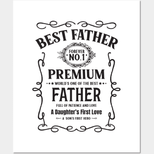 Best Father Posters and Art